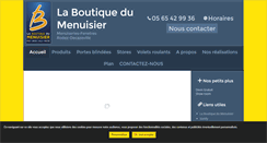 Desktop Screenshot of laboutiquedumenuisier12.com