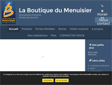 Tablet Screenshot of laboutiquedumenuisier12.com